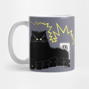 Black Cat Poe Mug